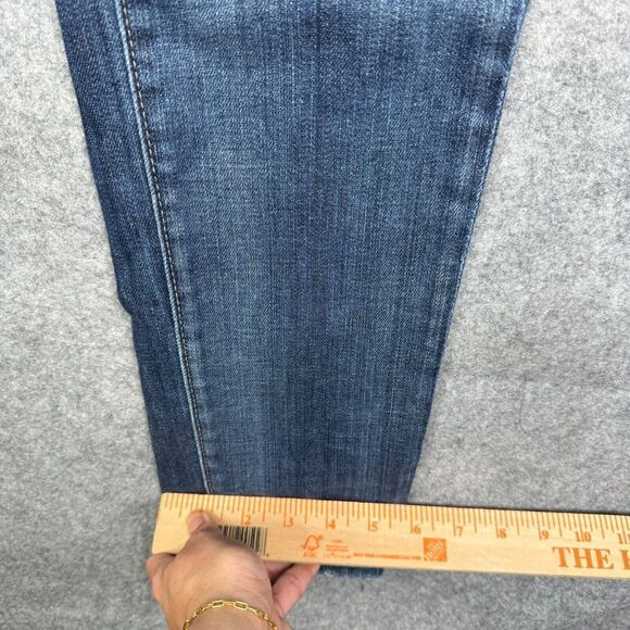 Fidelity Denim AXL Jeans Women's 28 Dark Wash Blue Denim Slim Leg Pants - Picture 7 of 13